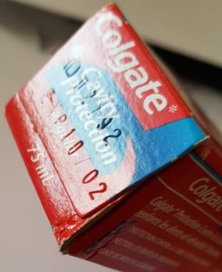 expiry date of colgate toothpaste